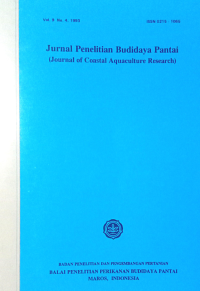 Jurnal Penelitian Budidaya Pantai Vol 9 No. 4, 1993