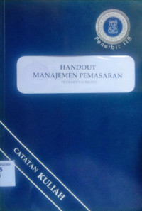 Handout Manajemen Pemasaran